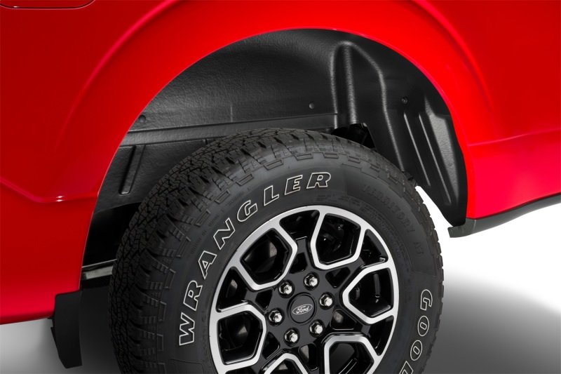 Ford F-150 Wheel Well Guards - Rear - Husky Liners - High Density Polypropylene - Black - `21-`23